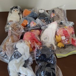 Lot of 10 Beanie Babies (4)
